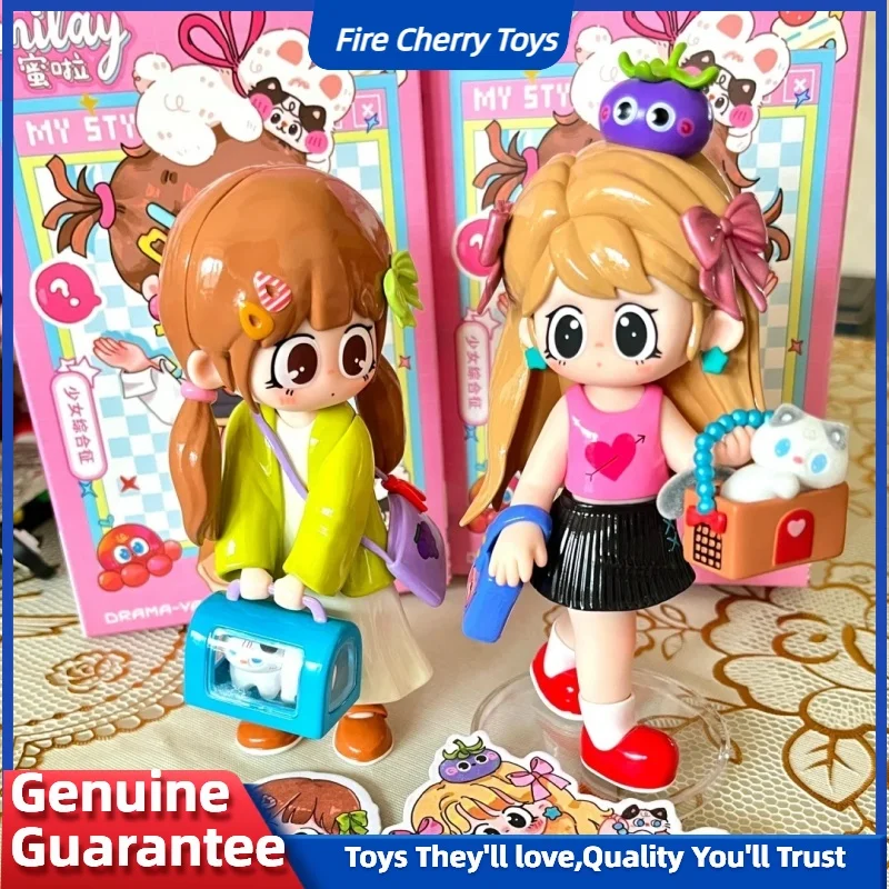 Genuine Milay Girl Syndrome Series Blind Box Fashion Play Cute Doll Bestie Desktop Collection Adornment Model Mystery Box Gifts
Genuine Milay Girl Syndrome Series Blind Box Fashion Play Cute Doll Bestie Desktop Collection Adornment Model Mystery Box Gifts