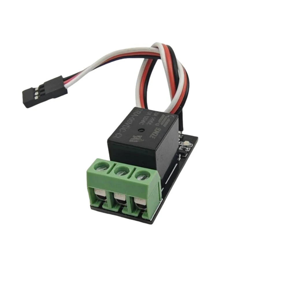 1 Channel RC PWM Relay Switch for RC Car Boat Aircraft Remote Controller 5V Receiver Input Voltage PWM ≤1000us/≥2000us Trigger
1 Channel RC PWM Relay Switch for RC Car Boat Aircraft Remote Controller 5V Receiver Input Voltage PWM ≤1000us/≥2000us Trigger