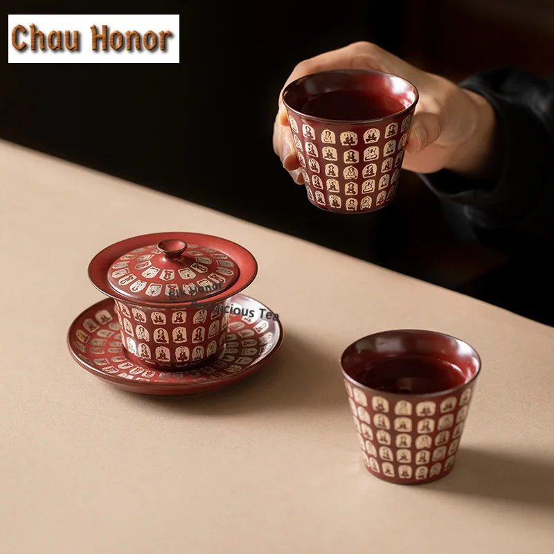 Чайный сервиз Old Rock Mud Buddha Полный набор Эстетический набор для чайной церемонии Домашний чайник для заваривания чая и набор чайных чашек Предметы для чая Ремесло
Чайный сервиз Old Rock Mud Buddha Полный набор Эстетический набор для чайной церемонии Домашний чайник для заваривания чая и набор чайных чашек Предметы для чая Ремесло