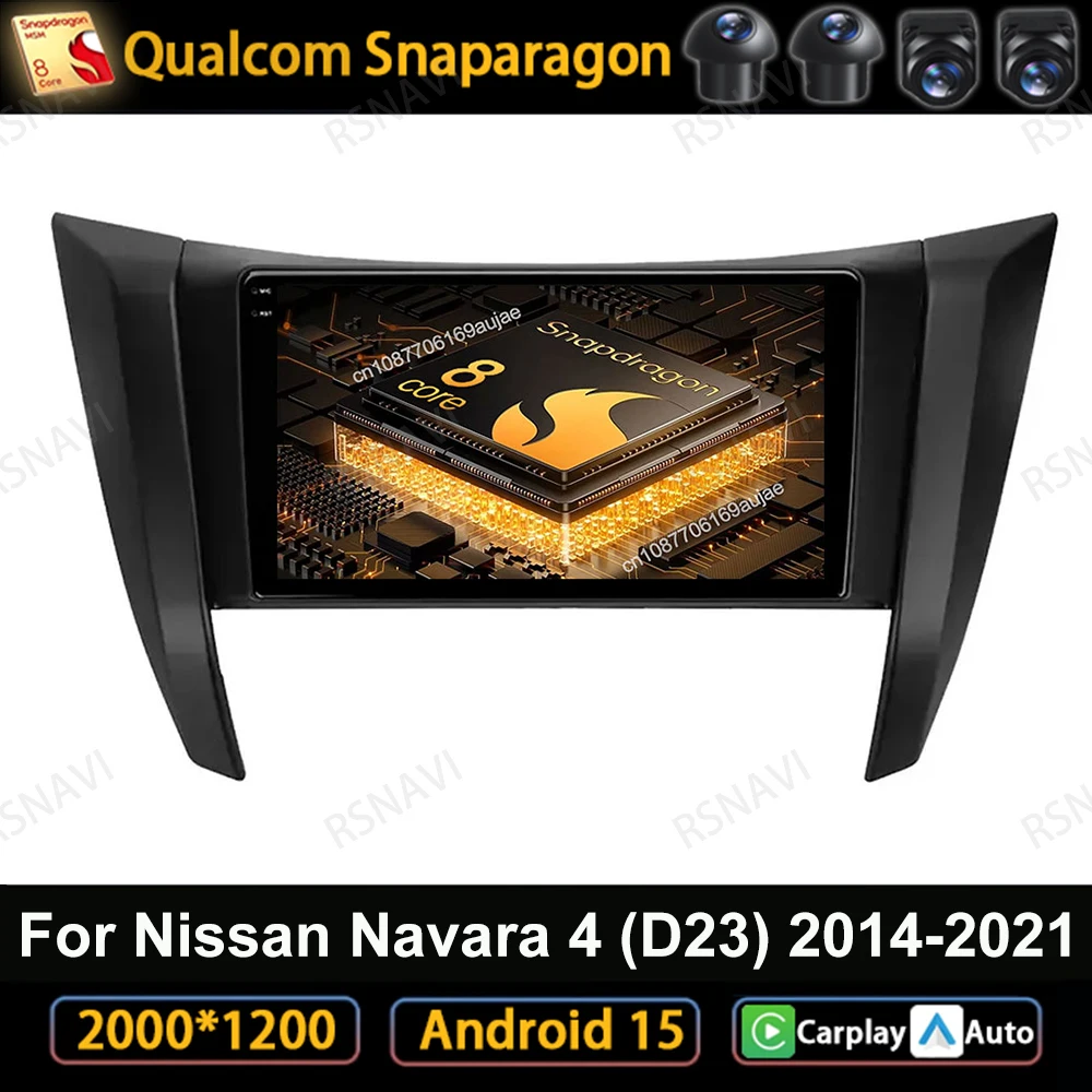 Car Radio Android 15 For Nissan Navara 4 (D23) 2014-2021 Head Unit DVD Wireless Carplay Auto 5G WIFI Autoradio Viedo Player QLED 
Car Radio Android 15 For Nissan Navara 4 (D23) 2014-2021 Head Unit DVD Wireless Carplay Auto 5G WIFI Autoradio Viedo Player QLED