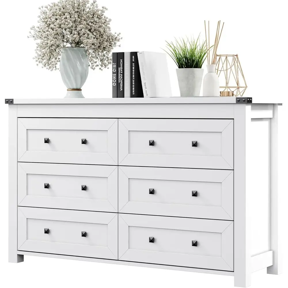 Тумба для спальни или прихожей с 6 ящиками, деревянный комод в стиле фермерского дома, широкая тумба под телевизор, шкаф для хранения с металлическими ручками, тумба для одежды.
Тумба для спальни или прихожей с 6 ящиками, деревянный комод в стиле фермерского дома, широкая тумба под телевизор, шкаф для хранения с металлическими ручками, тумба для одежды.