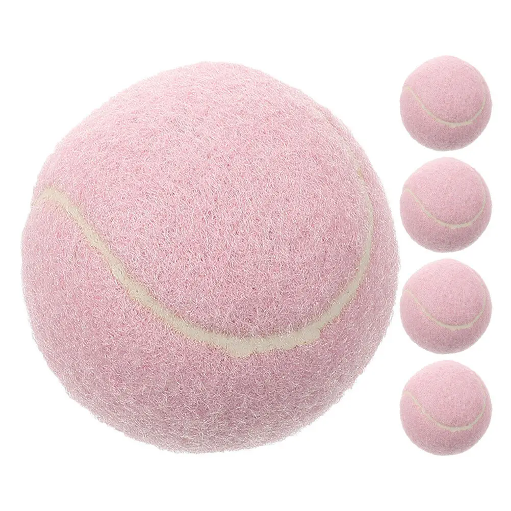 5Pcs Kids Tennis Balls for Girls Starter Training Lightweight Bouncy Elastic Rubber Practice Playground Play Youth Beginner
5Pcs Kids Tennis Balls for Girls Starter Training Lightweight Bouncy Elastic Rubber Practice Playground Play Youth Beginner