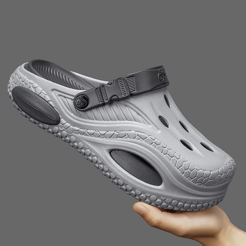 Мужские шлепанцы EVA, летние садовые сабо, мужские уличные мягкие пляжные тапочки, мужские летние сандалии 2026
Мужские шлепанцы EVA, летние садовые сабо, мужские уличные мягкие пляжные тапочки, мужские летние сандалии 2026