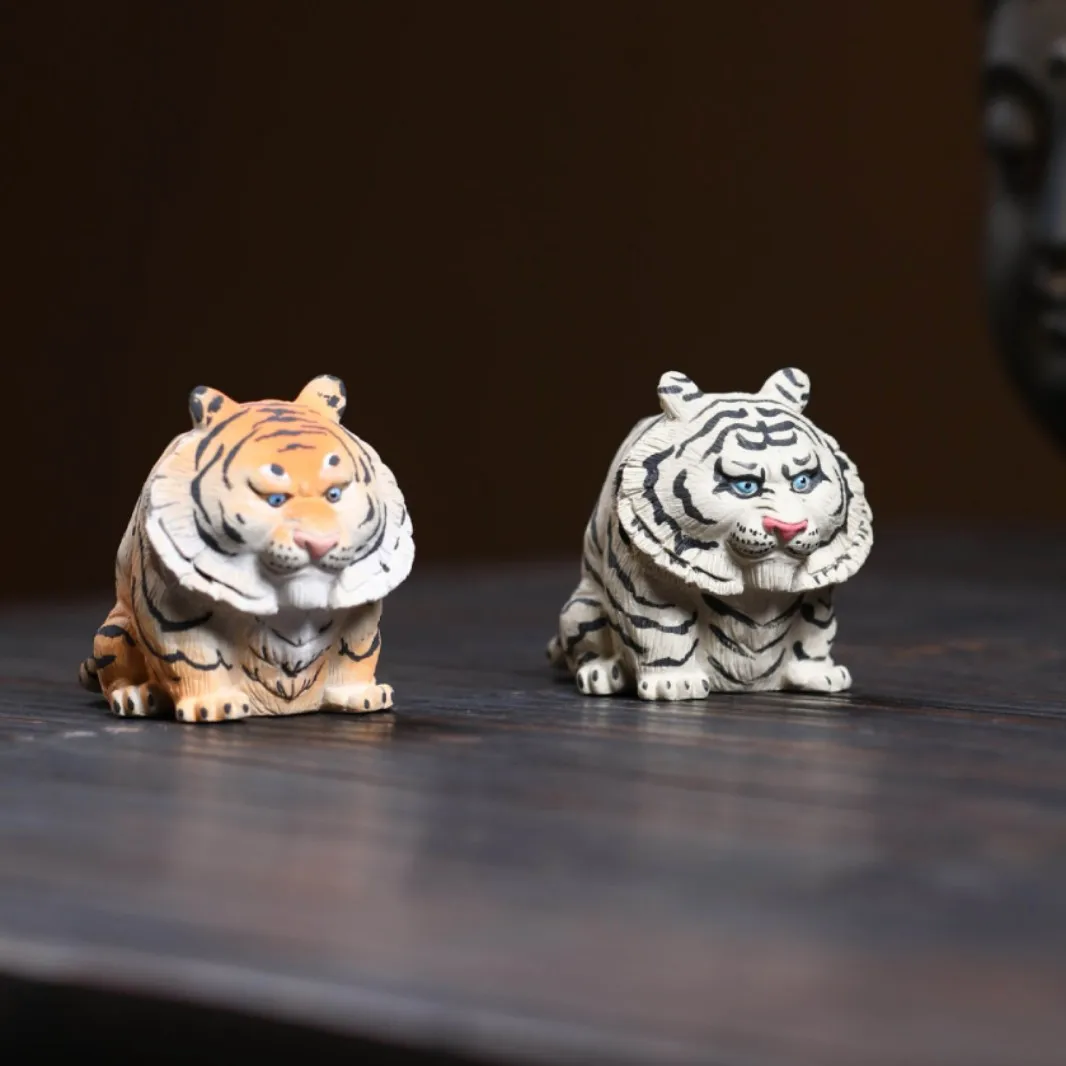 Yixing Zisha Wealth-Attracting Pet Ornament Hand-Painted Cute Tiger Creative Set Tea Table Decoration Gift Can Be Cultivated
Yixing Zisha Wealth-Attracting Pet Ornament Hand-Painted Cute Tiger Creative Set Tea Table Decoration Gift Can Be Cultivated