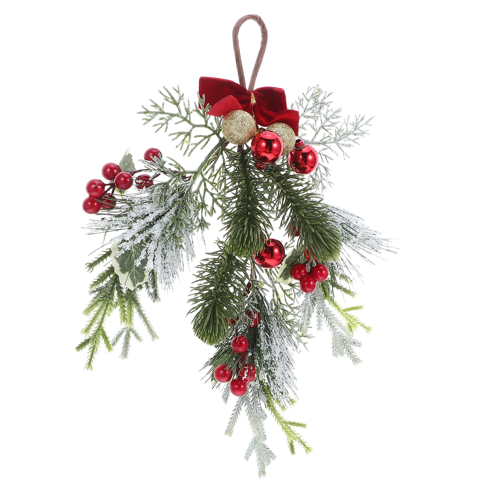Festive Christmas Teardrop Red Berries Artificial Wall Hanging Decor Holiday Winter Party Garland Xmas Decoration
Festive Christmas Teardrop Red Berries Artificial Wall Hanging Decor Holiday Winter Party Garland Xmas Decoration