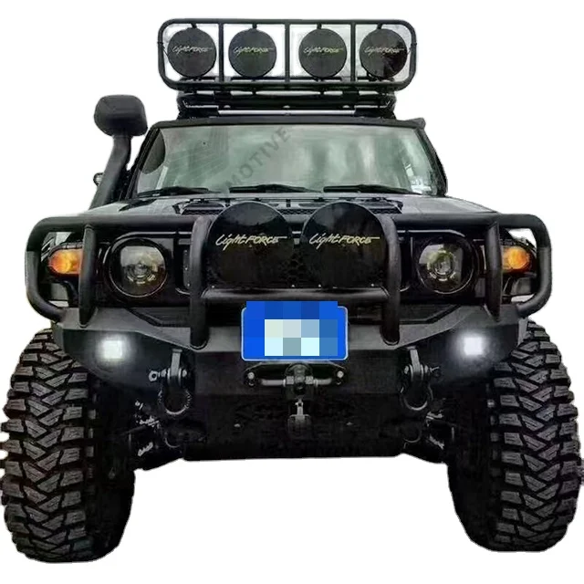 Hot Sale Offroad Accessories Front Bumper Replacement Aluminum Alloy Front Bumper Guard for FJ Cruiser
Hot Sale Offroad Accessories Front Bumper Replacement Aluminum Alloy Front Bumper Guard for FJ Cruiser
