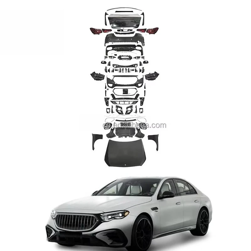 W213 E-Class 2017-2023 upgrade to 2026 W214 E63 AMGS full kit no cutting bumper hood headlight taillight perfect fit
W213 E-Class 2017-2023 upgrade to 2026 W214 E63 AMGS full kit no cutting bumper hood headlight taillight perfect fit