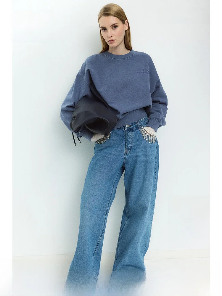 H&M Women's Graphic Letter Sweatshirt 100% Cotton Spring 2025 Fashion Comfortable Soft Material Ladies' Hoodie
H&M Women's Graphic Letter Sweatshirt 100% Cotton Spring 2025 Fashion Comfortable Soft Material Ladies' Hoodie