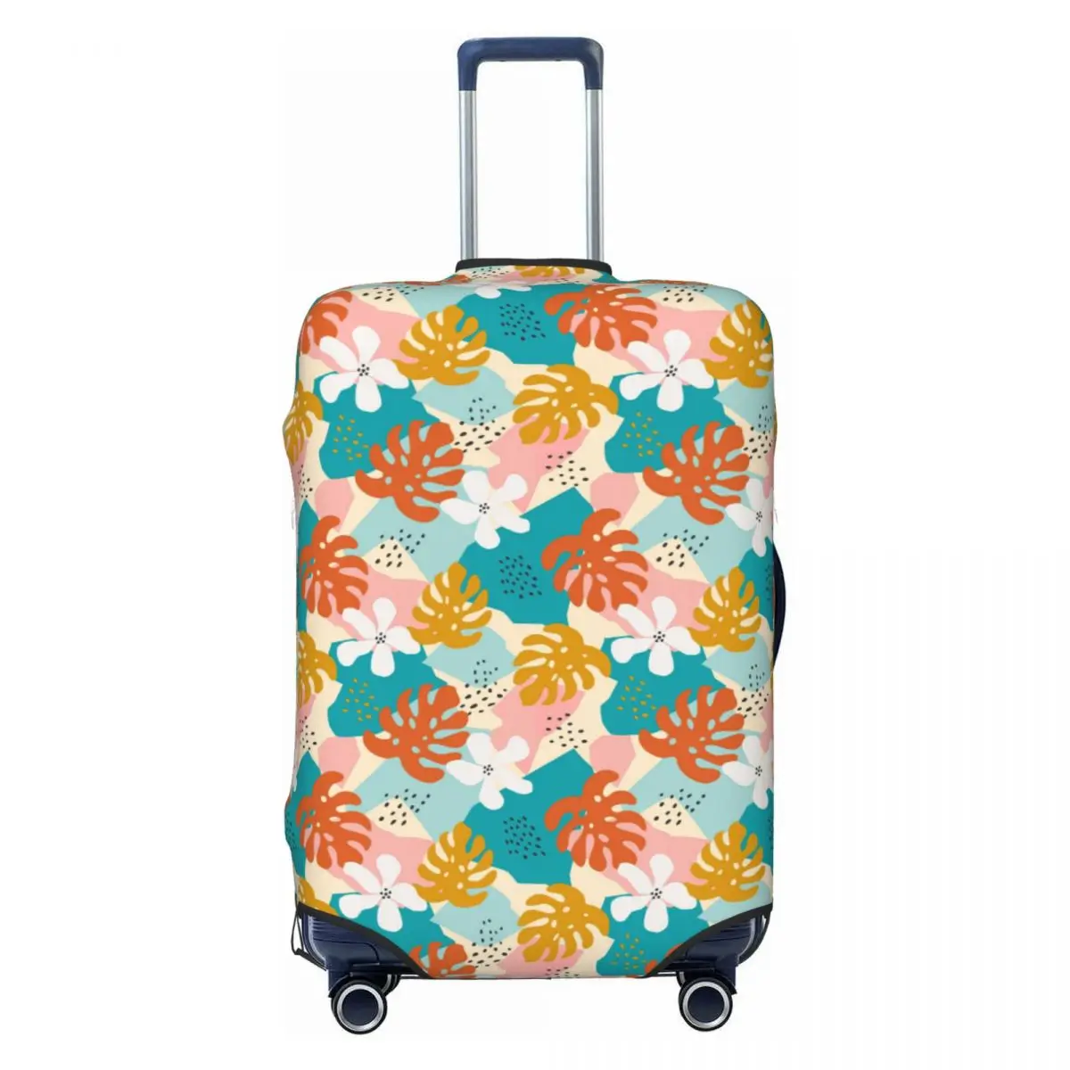 Summer Tropical Flowers Leaves Travel Luggage Cover Dust Proof Suitcase Cover Protector Fit 18-32 Inch
Summer Tropical Flowers Leaves Travel Luggage Cover Dust Proof Suitcase Cover Protector Fit 18-32 Inch