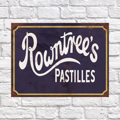 Rowntree's, Ретро металлическая Оловянная алюминиевая винтажная искусственная мужская пещера, подарок 
Rowntree's, Ретро металлическая Оловянная алюминиевая винтажная искусственная мужская пещера, подарок