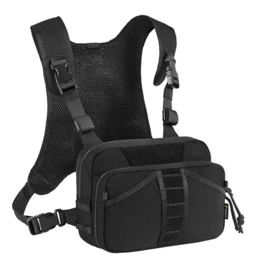 Fishing Chest Pack for Men and Women Waterproof Nylon Fly Fishing Bag with Tackle and Fly Boxes Storage Hunting Binocular Pack
Fishing Chest Pack for Men and Women Waterproof Nylon Fly Fishing Bag with Tackle and Fly Boxes Storage Hunting Binocular Pack
