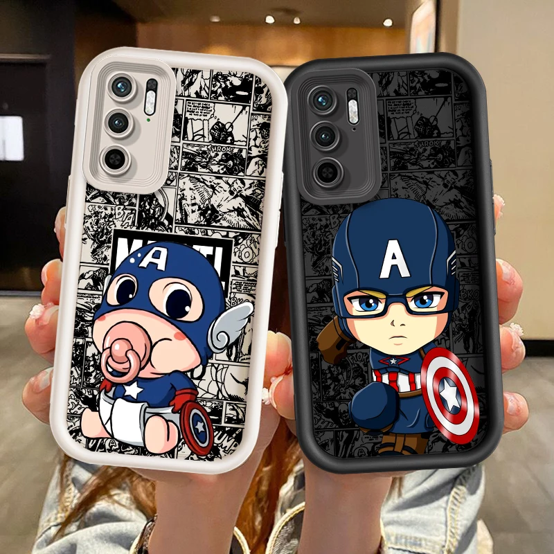 Captain America Art Catroon For Xiaomi Redmi Note 14 13 13R 12 12R 11 11E 11T 11S Pro Plus 4G 5G Eye Ladder Soft Phone Case
Captain America Art Catroon For Xiaomi Redmi Note 14 13 13R 12 12R 11 11E 11T 11S Pro Plus 4G 5G Eye Ladder Soft Phone Case