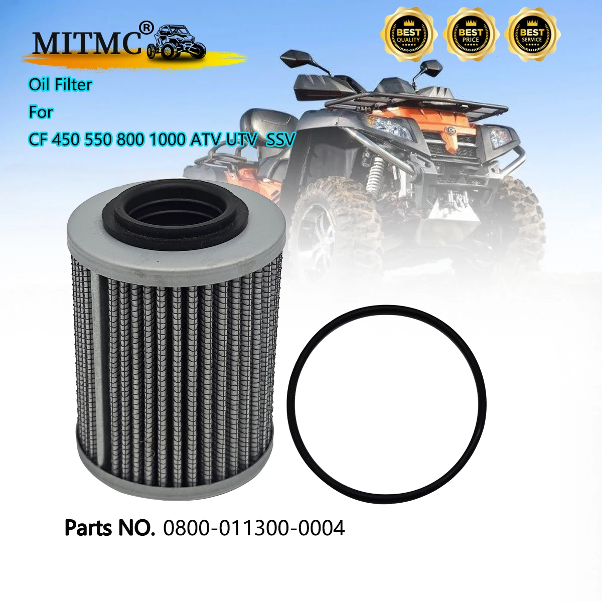 Высококачественный масляный фильтр для квадроциклов CF450, 550, 800, 1000, UTV, SSV, запчасти 0800-011300-0004
Высококачественный масляный фильтр для квадроциклов CF450, 550, 800, 1000, UTV, SSV, запчасти 0800-011300-0004