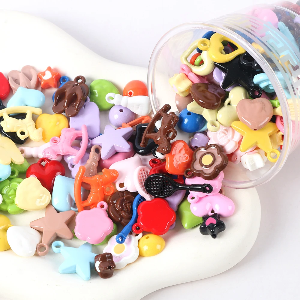 Randomly Mix 10pcs Colorful Acrylic Charms Cute Fruit Food Series Pendants For DIY Jewelry Making Accessories
Randomly Mix 10pcs Colorful Acrylic Charms Cute Fruit Food Series Pendants For DIY Jewelry Making Accessories