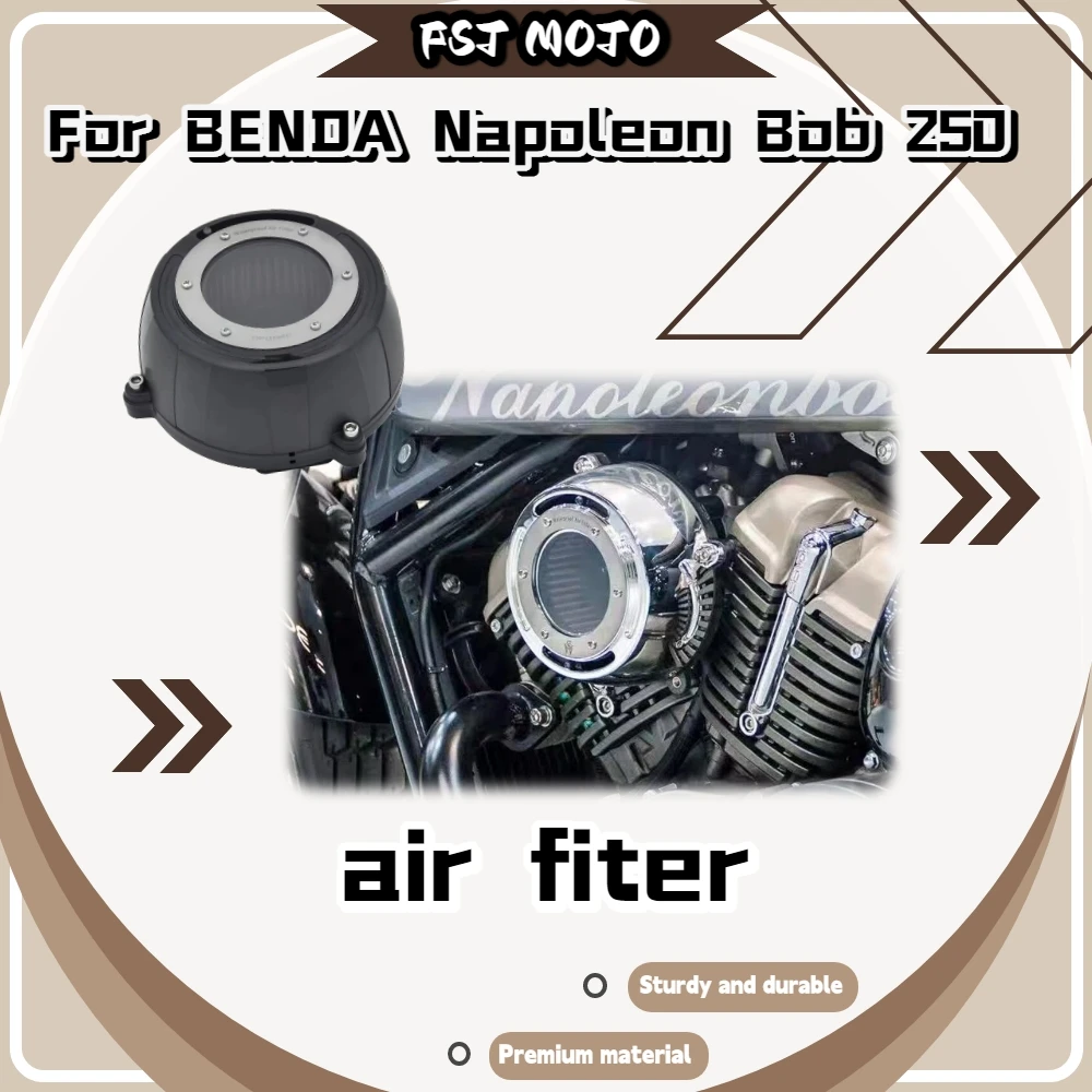 For BENDA Napoleon 250 Semi Transparent Air Intake Filter Boost Engine Air Supply Improve Power Riding Parts
For BENDA Napoleon 250 Semi Transparent Air Intake Filter Boost Engine Air Supply Improve Power Riding Parts
