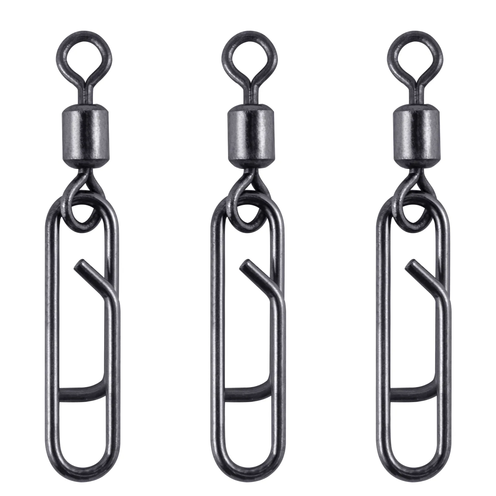 20pcs Fishing Snap Swivels Power Clips Speed Clips Quick Change Hook Lure Connector Crankbaits Barrel Swivel Swivel
20pcs Fishing Snap Swivels Power Clips Speed Clips Quick Change Hook Lure Connector Crankbaits Barrel Swivel Swivel