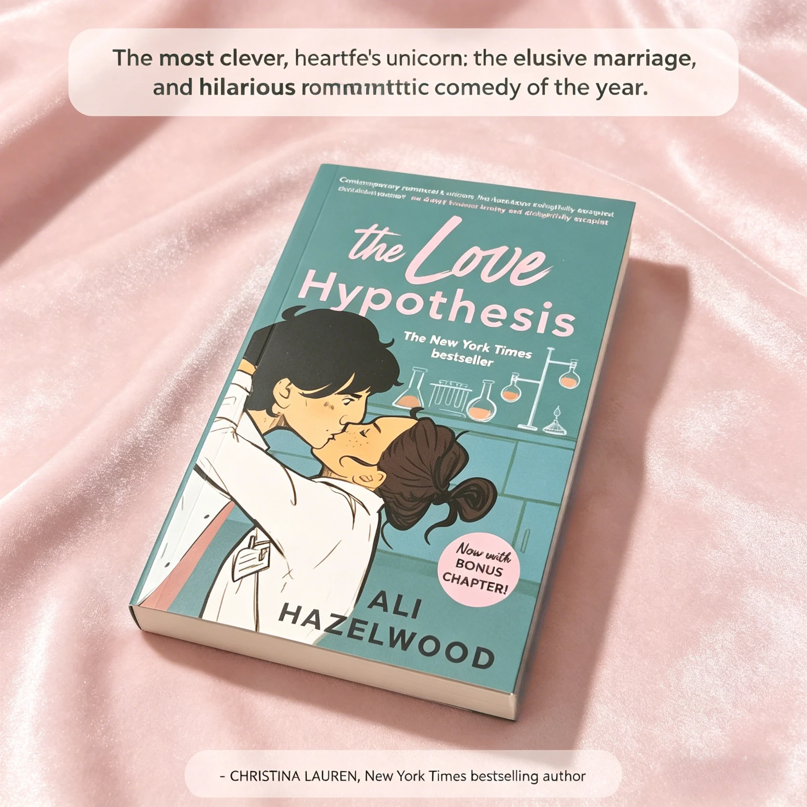The Love Hypothesis By Ali Hazelwood Contemporary Romance Novel with Bonus Chapter
The Love Hypothesis By Ali Hazelwood Contemporary Romance Novel with Bonus Chapter