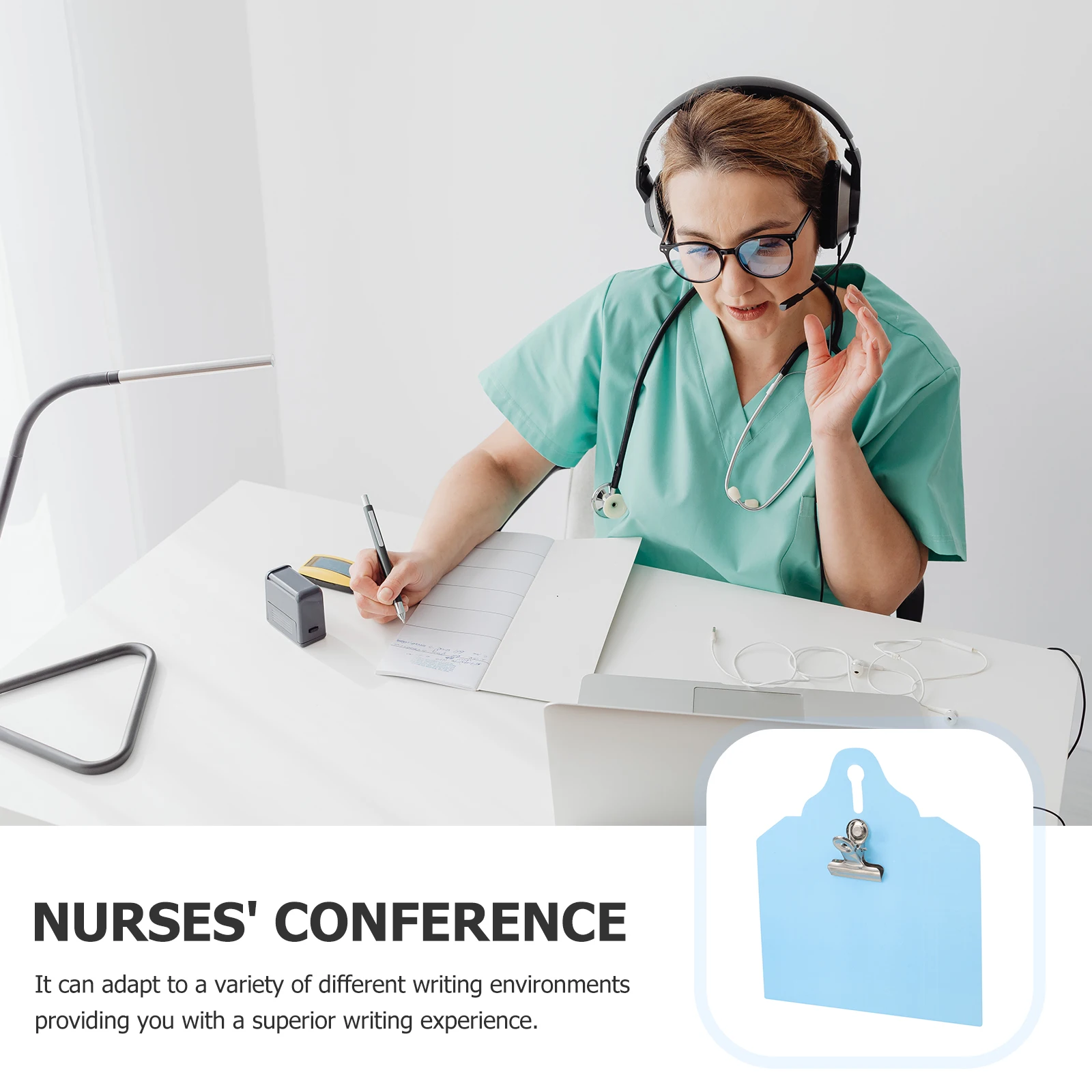 Infusion Card Clip Nurse Clipboard Medical Records Board Plastic Writing Pad Clip Binder Folder Clinical Nursing Tool Blue
Infusion Card Clip Nurse Clipboard Medical Records Board Plastic Writing Pad Clip Binder Folder Clinical Nursing Tool Blue