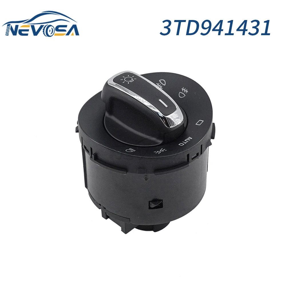 NEVOSA 3TD941431 3TD941431 A Auto Headlight Switch Fog Lamp Switches Adjustor For VW Skoda Superb Octavia Car Accessories
NEVOSA 3TD941431 3TD941431 A Auto Headlight Switch Fog Lamp Switches Adjustor For VW Skoda Superb Octavia Car Accessories