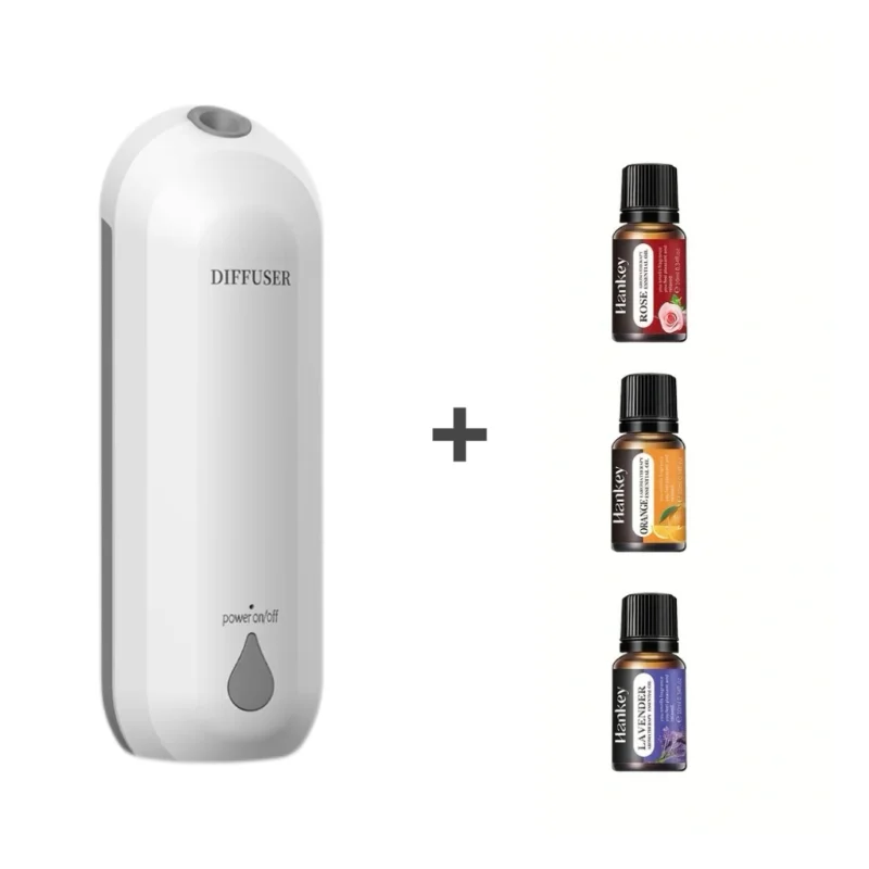 Long-Lasting Automatic Diffuser with 3 Essential Oils for Hotel Toilet Bathroom Bedroom Indoor Deodorization Fragrance Dispens
Long-Lasting Automatic Diffuser with 3 Essential Oils for Hotel Toilet Bathroom Bedroom Indoor Deodorization Fragrance Dispens