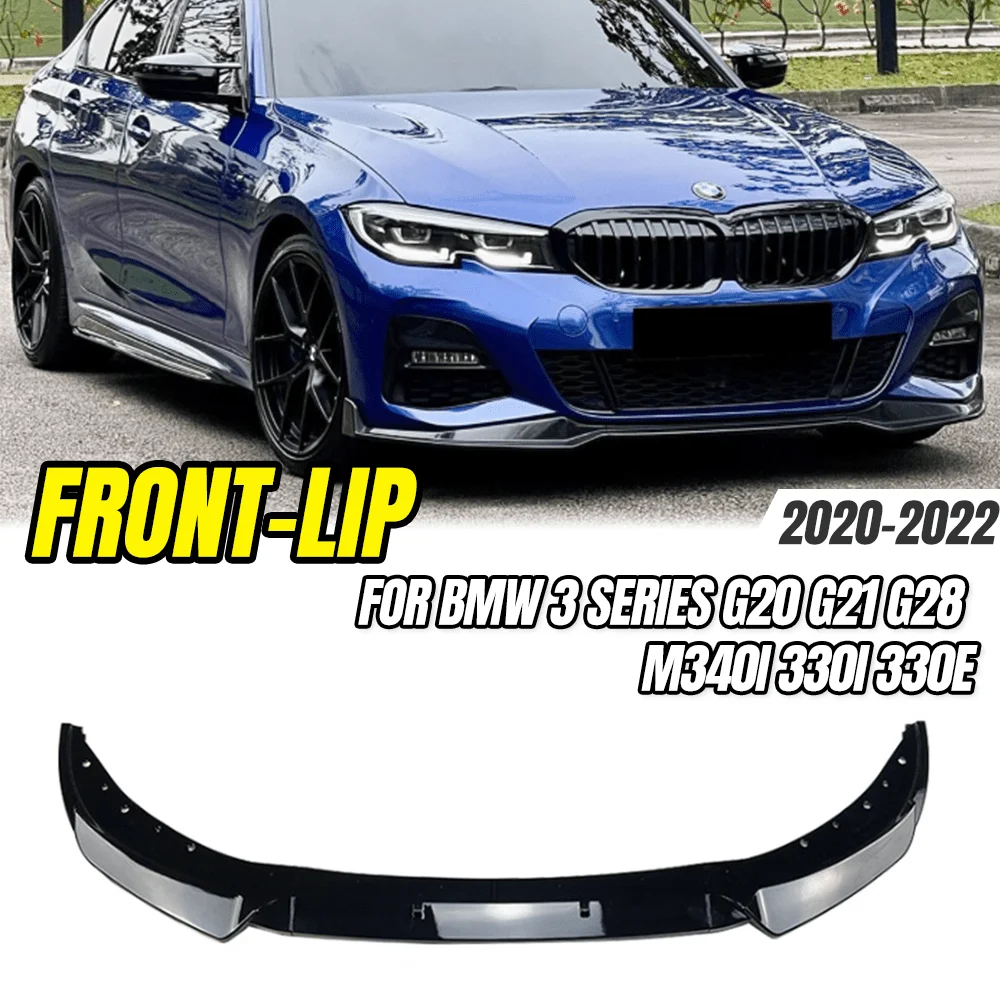 For BMW 3 Series G20 G21 G28 M340i 330i 330e 2020-2022 Front Bumper MP Style Lip Splitter Diffuser Body Kit Accessories.
For BMW 3 Series G20 G21 G28 M340i 330i 330e 2020-2022 Front Bumper MP Style Lip Splitter Diffuser Body Kit Accessories.