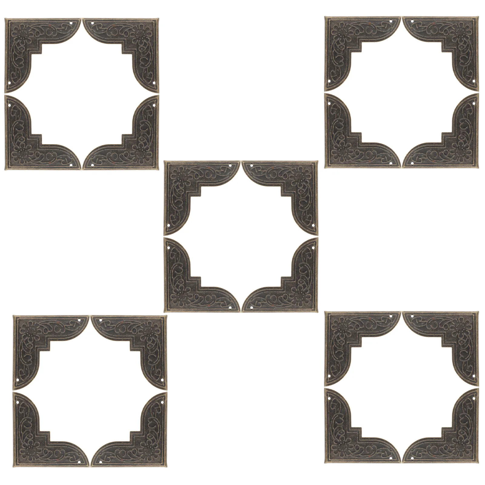 20Pcs Metal Corner Protectors Decorative Vintage Box Guards for Jewelry Wooden Cabinet Protection Vintage Box Guards
20Pcs Metal Corner Protectors Decorative Vintage Box Guards for Jewelry Wooden Cabinet Protection Vintage Box Guards
