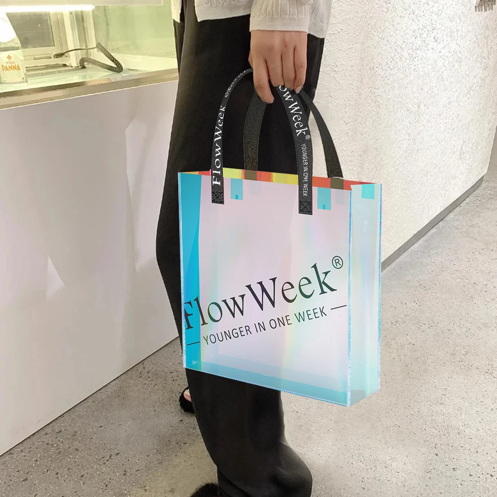 Flowweek, большая лазерная сумка, рождественский подарок, сумка через плечо, утолщенный дизайн с логотипом
Flowweek, большая лазерная сумка, рождественский подарок, сумка через плечо, утолщенный дизайн с логотипом