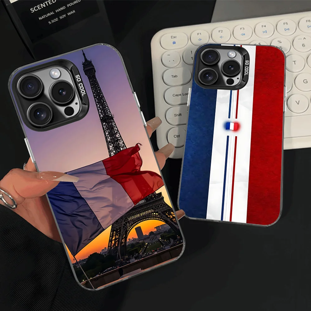Flag of France Phone Case For iPhone 16,15,14,13,12,11,Pro,Max,Plus,Mini,XS,SE Anti Fall Black Matte Hard Bumper
Flag of France Phone Case For iPhone 16,15,14,13,12,11,Pro,Max,Plus,Mini,XS,SE Anti Fall Black Matte Hard Bumper