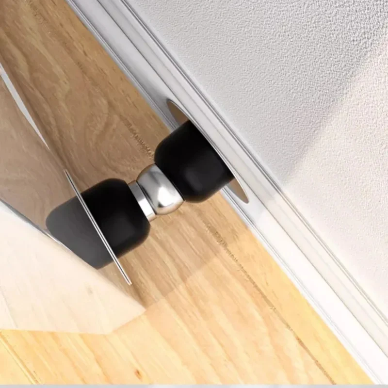 Silent Stainless Steel Silver Magnetic Door Stopper Noiseless Door Catch Holder for Bedroom & Bathroom Home Hardware
Silent Stainless Steel Silver Magnetic Door Stopper Noiseless Door Catch Holder for Bedroom & Bathroom Home Hardware
