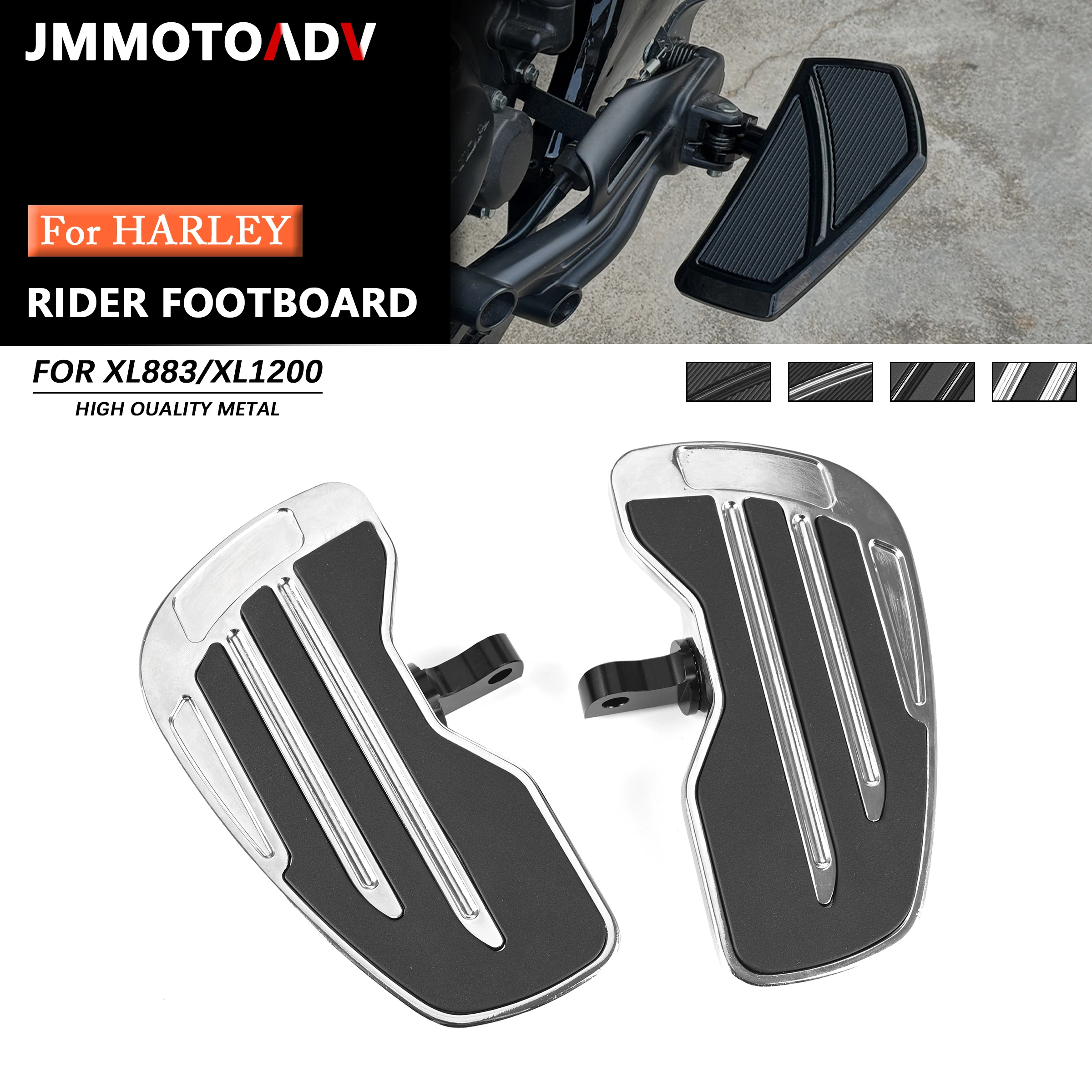 Motorcycle Footrests Foot Pegs Driver Pedals Accessories For Harley Touring Road King Dyna Sportster 1200 Night Train Iron 883
Motorcycle Footrests Foot Pegs Driver Pedals Accessories For Harley Touring Road King Dyna Sportster 1200 Night Train Iron 883