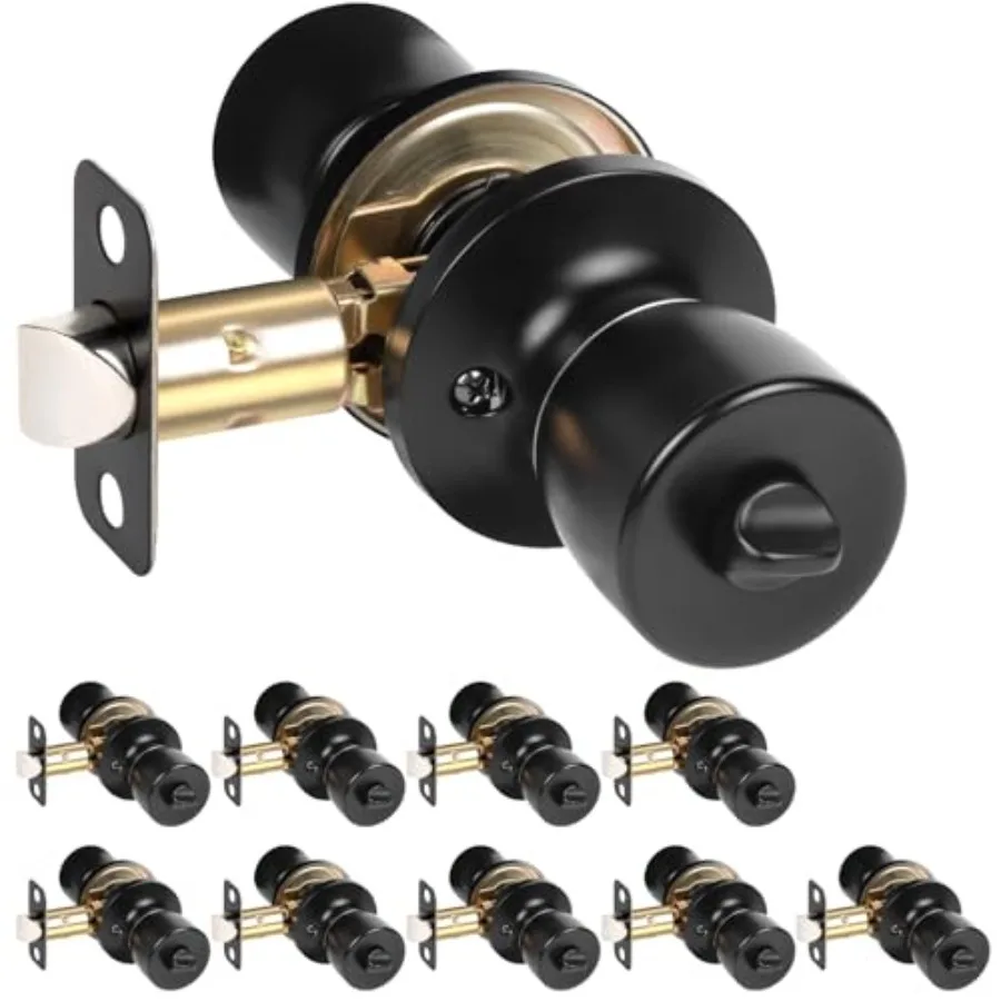 Door Knobs Interior Door Knob Bedroom Bathroom Door knobs with Lock Keyless Doorknobs, Door Handles, 0
Door Knobs Interior Door Knob Bedroom Bathroom Door knobs with Lock Keyless Doorknobs, Door Handles, 0