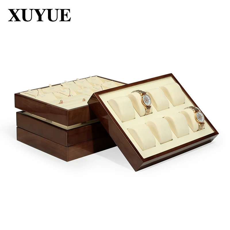 Watch live display box high-end window display props watch household solid wood storage box watch storage box
Watch live display box high-end window display props watch household solid wood storage box watch storage box