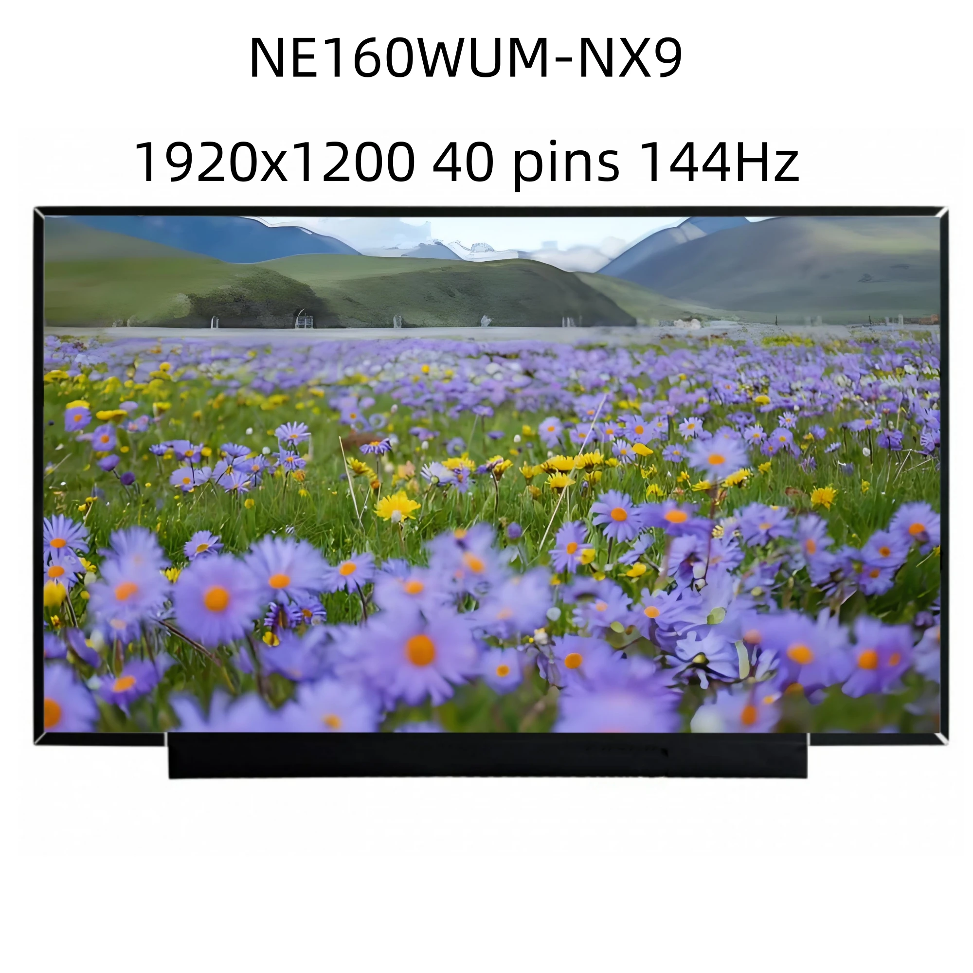 NE160WUM-NX9 144Hz 1920X1200 IPS 72%sRGB 16.0'' Display Panel Matrix Laptop LCD screen IPS
NE160WUM-NX9 144Hz 1920X1200 IPS 72%sRGB 16.0'' Display Panel Matrix Laptop LCD screen IPS