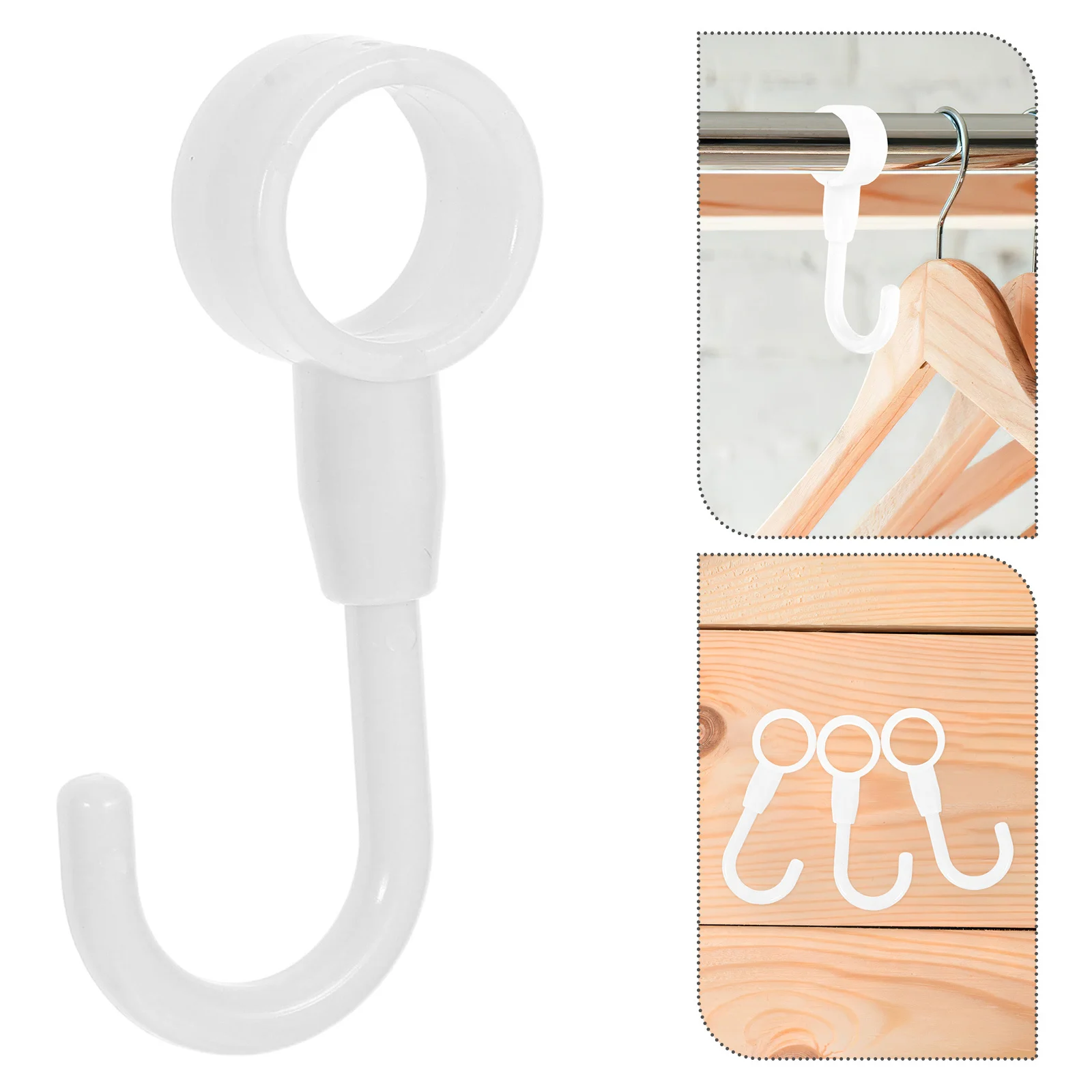 50Pcs Sturdy Plastic Hooks Round Tube Microwave Oven Rack Hanger Non-Slip Storage Clothes Hooks Coat Hook Shelf
50Pcs Sturdy Plastic Hooks Round Tube Microwave Oven Rack Hanger Non-Slip Storage Clothes Hooks Coat Hook Shelf