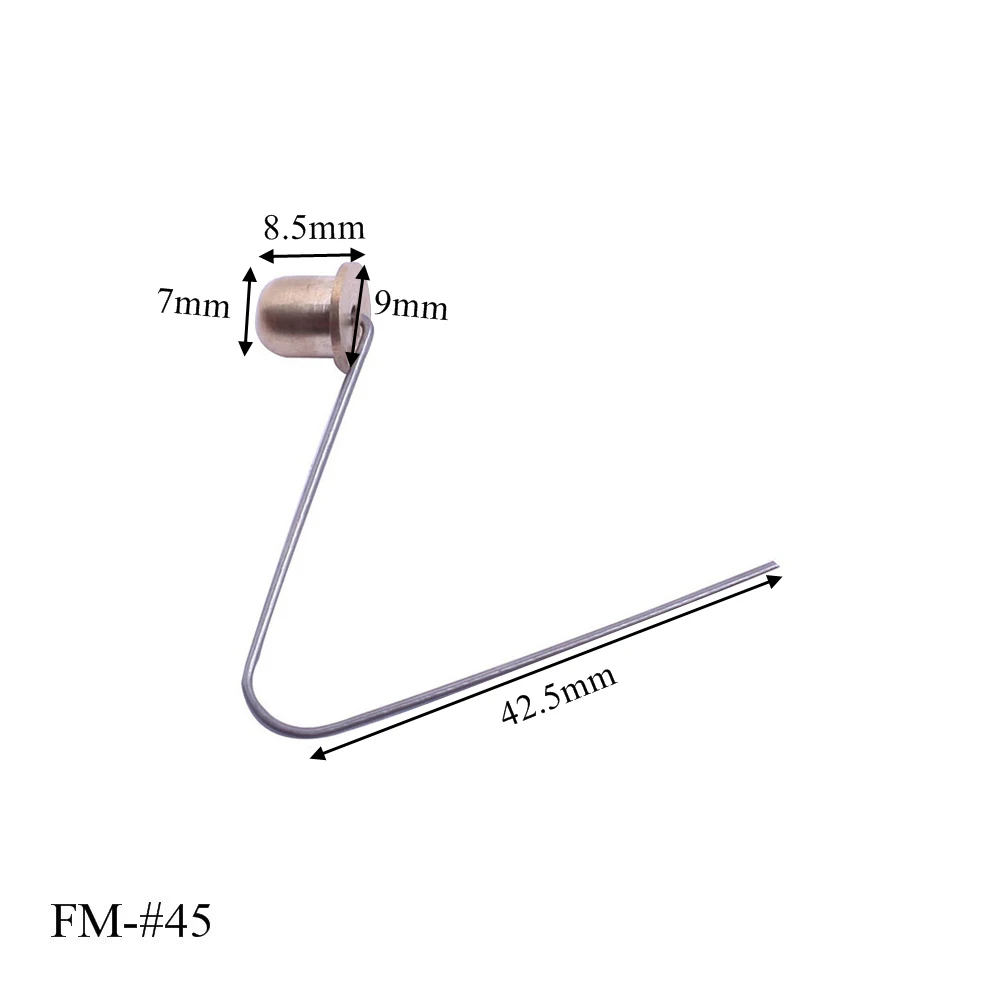 Manufacturer custom Brass Button Mounting Spring Clips for Tent Pole 7mm diameterX9mm height
Manufacturer custom Brass Button Mounting Spring Clips for Tent Pole 7mm diameterX9mm height