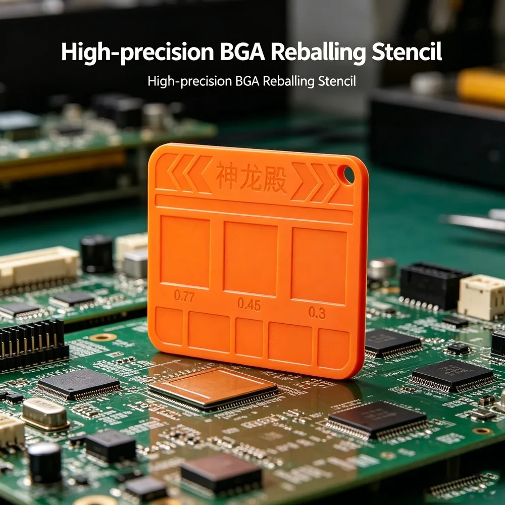 Pocket Size Magnetic Silicone Reballing Tray IC Chip Position Pad For Mobile Mainboard BGA Soldering Repair Sorting Tool
Pocket Size Magnetic Silicone Reballing Tray IC Chip Position Pad For Mobile Mainboard BGA Soldering Repair Sorting Tool