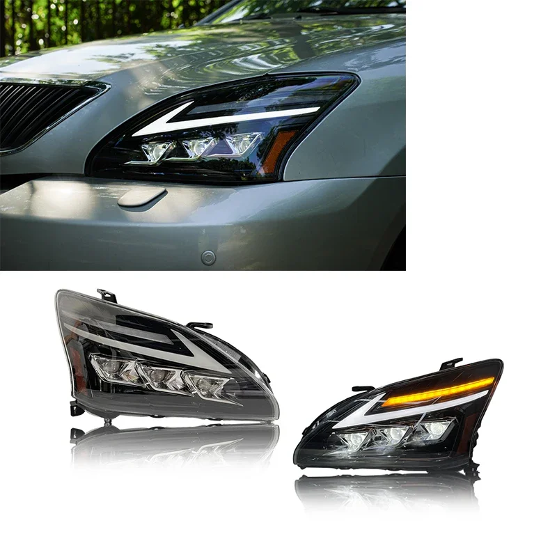 The high quality led headlights are suitable for the Lexus RX330 series 003-2008
The high quality led headlights are suitable for the Lexus RX330 series 003-2008