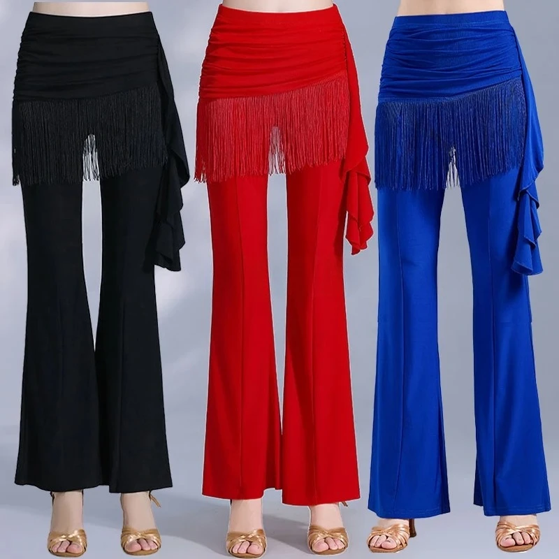 2026 Large Red Latin Dance Pants Tassel Micro Flared Square Dance Practice Pants Women's Fitn Yoga Sportswear Trousers
2026 Large Red Latin Dance Pants Tassel Micro Flared Square Dance Practice Pants Women's Fitn Yoga Sportswear Trousers