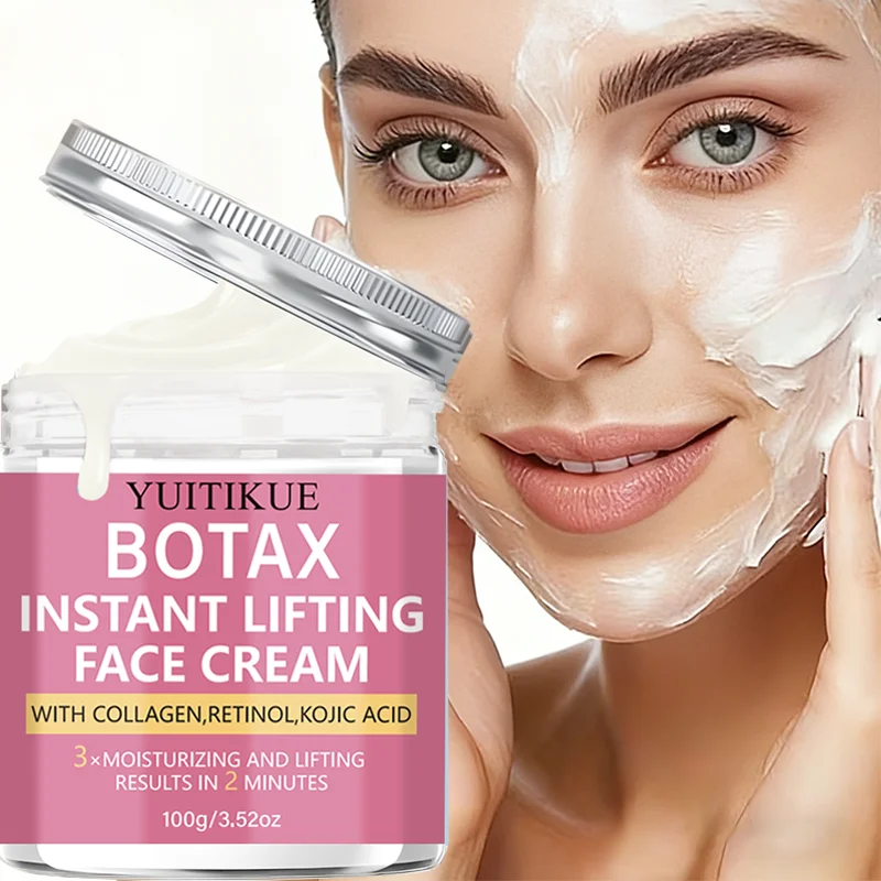 YUITIKUE BOTAX Instant Face Cream 2-Minute 3X Moisturizing with Collagen Retinol Kojic Acid - Instant Lifting 100g
YUITIKUE BOTAX Instant Face Cream 2-Minute 3X Moisturizing with Collagen Retinol Kojic Acid - Instant Lifting 100g