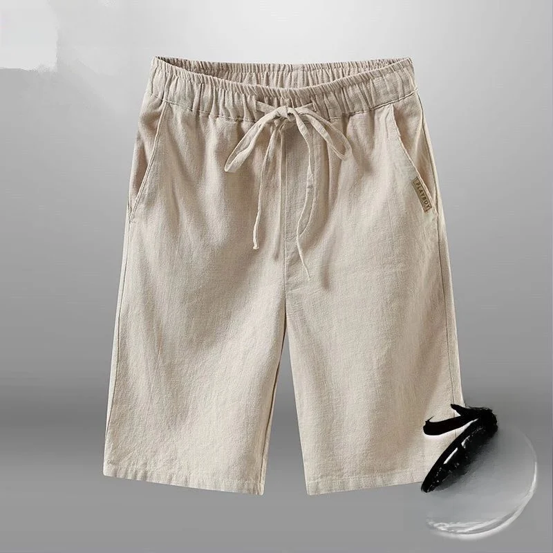 Мужские летние брюки из льна и хлопка 2024: Новинка, свободный крой, прямые штанины, тонкие, повседневные, комфортные, длиной до колена.
Мужские летние брюки из льна и хлопка 2024: Новинка, свободный крой, прямые штанины, тонкие, повседневные, комфортные, длиной до колена.