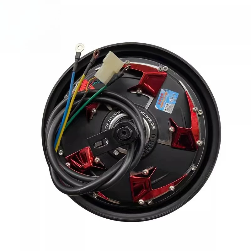 10-inch V4 1500w 2000w3000w60v72v DC Disc Brake Motor with Dual Hall Effect Suitable for Electric Motorcycles
10-inch V4 1500w 2000w3000w60v72v DC Disc Brake Motor with Dual Hall Effect Suitable for Electric Motorcycles