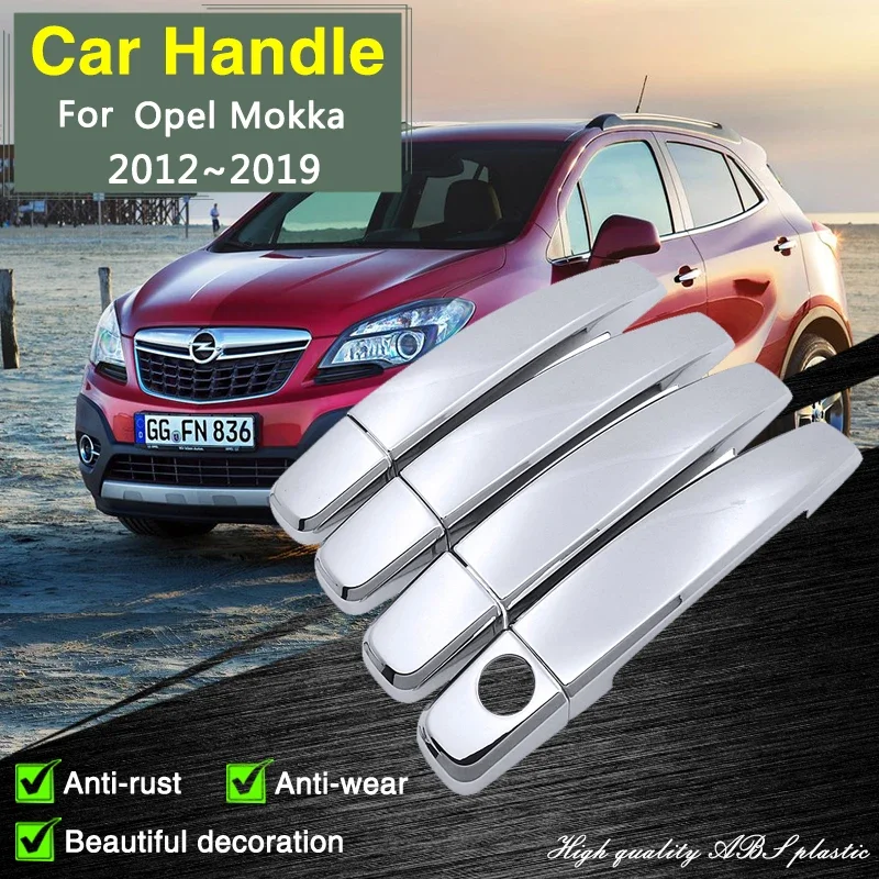 for Opel Vauxhall Mokka X 2012 2013 2014 2015 2016 2017 2018 2019 Chrome Door Handle Cover Car Accessories Rustproof Stickers
for Opel Vauxhall Mokka X 2012 2013 2014 2015 2016 2017 2018 2019 Chrome Door Handle Cover Car Accessories Rustproof Stickers