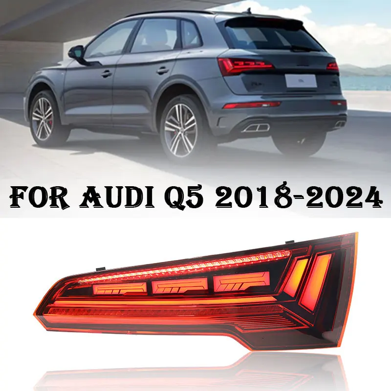 Задний фонарь для Audi Q5 Q5L Светодиодный задний фонарь 2018 2019 2020 2021 2022-2024 Q5 Q5L Задний противотуманный тормозной сигнал поворота Автомобильные аксессуары
Задний фонарь для Audi Q5 Q5L Светодиодный задний фонарь 2018 2019 2020 2021 2022-2024 Q5 Q5L Задний противотуманный тормозной сигнал поворота Автомобильные аксессуары