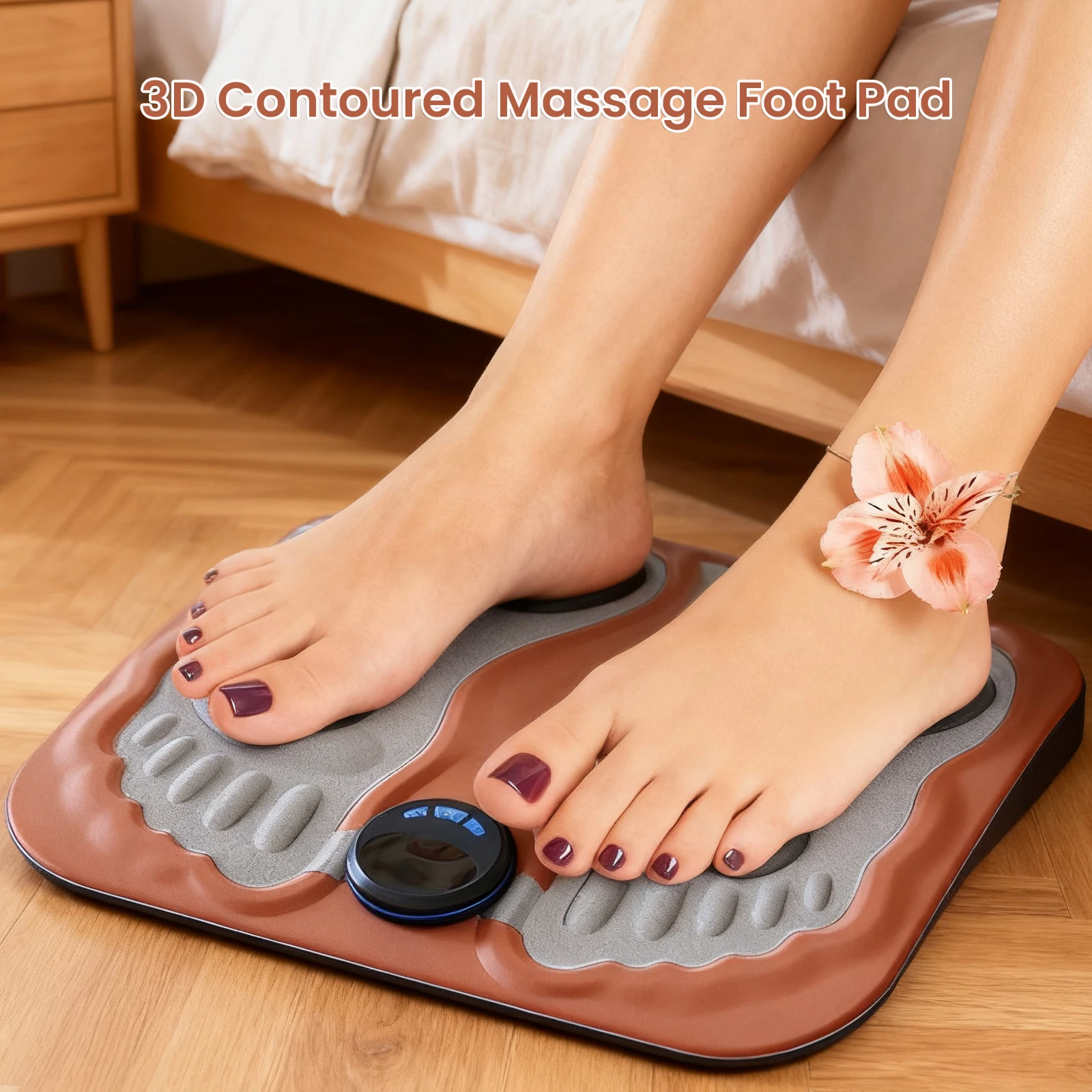 Портативный перезаряжаемый стимулятор мышц с 6 программами, 15 интенсивных электрических массажеров для ног для домашних тренировок, спорта, пожилых людей, тренажерного зала
Портативный перезаряжаемый стимулятор мышц с 6 программами, 15 интенсивных электрических массажеров для ног для домашних тренировок, спорта, пожилых людей, тренажерного зала