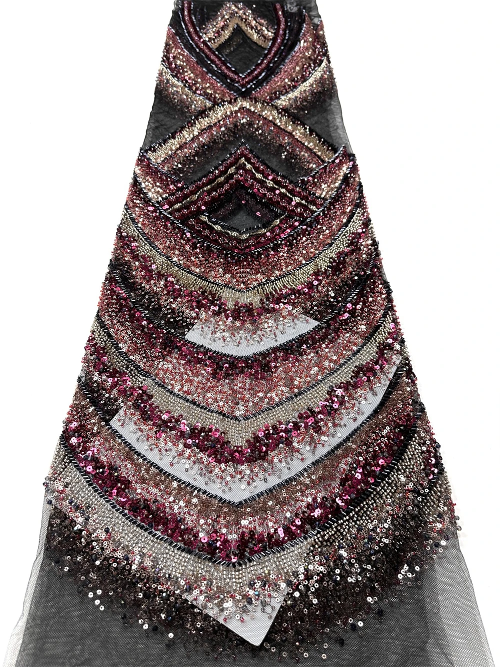 2 Yards African High-Quality Sequin Beaded Lace Fabric Nigerian French Groom Embroidery Tulle for Bridal Wedding Dress
2 Yards African High-Quality Sequin Beaded Lace Fabric Nigerian French Groom Embroidery Tulle for Bridal Wedding Dress
