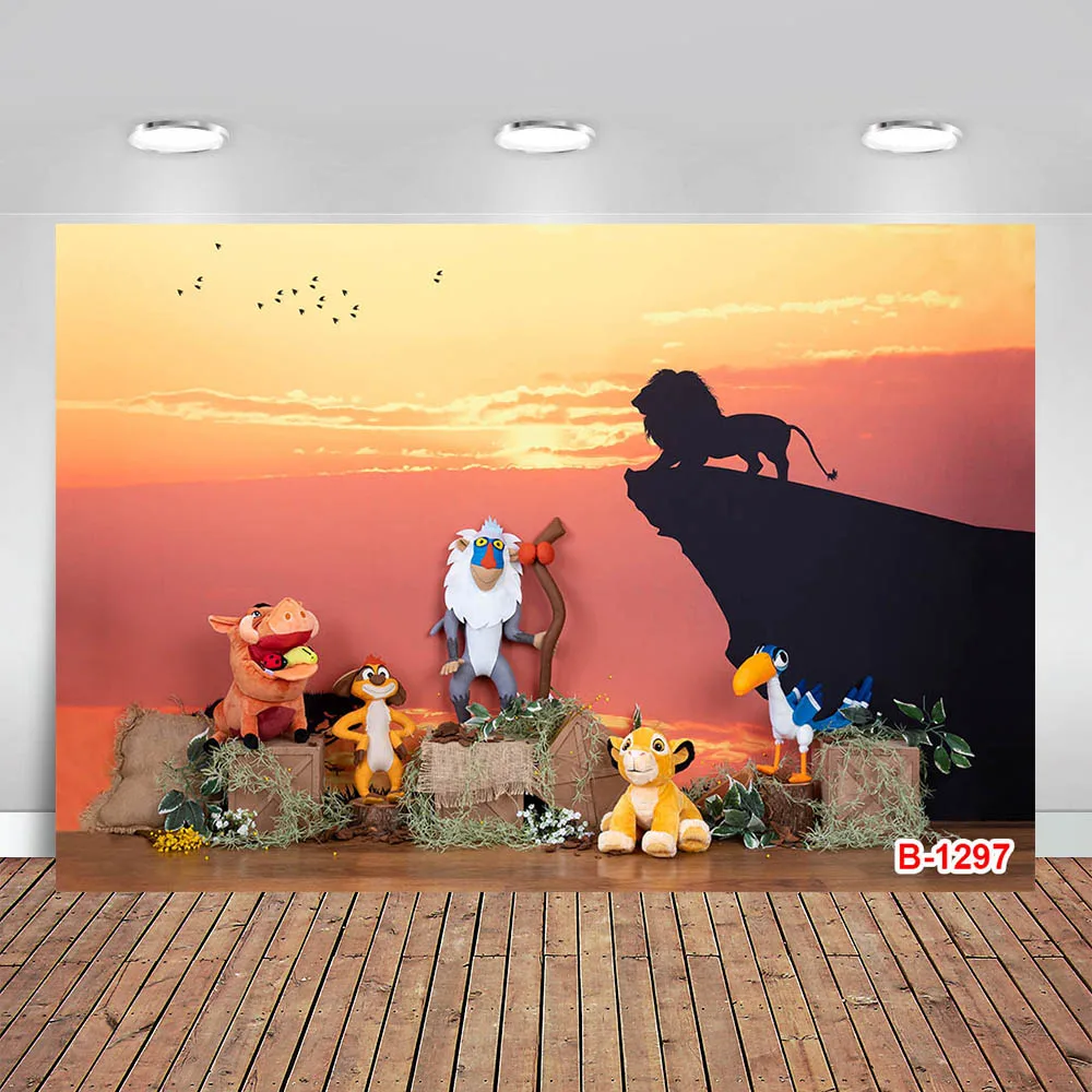 Simba Lion King Backdrops for Photography Forest Green Leaves Boys Jungle Safari Birthday Party Background Photo Studio
Simba Lion King Backdrops for Photography Forest Green Leaves Boys Jungle Safari Birthday Party Background Photo Studio