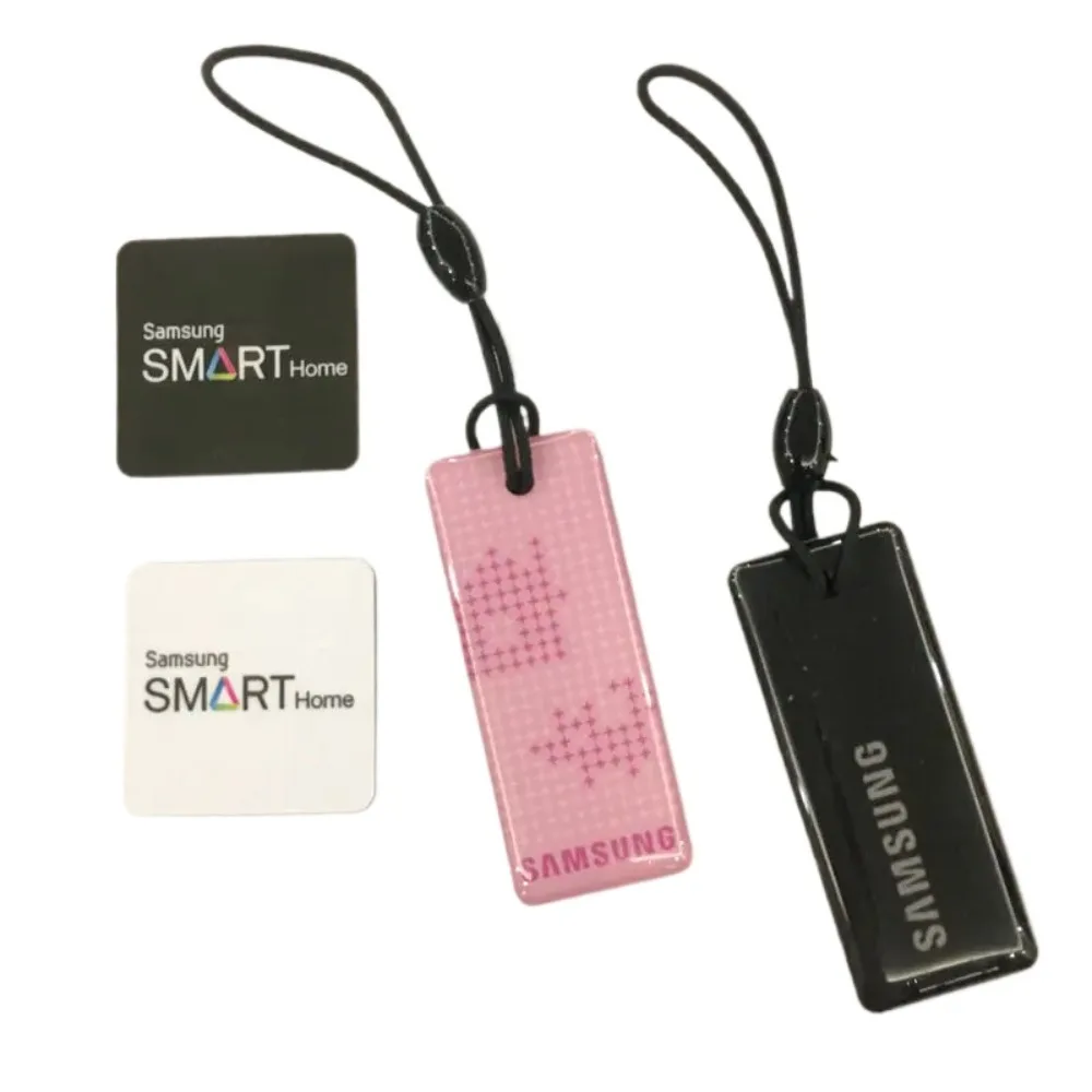 Samsung Fingerprint Door Lock NFC RF Stickers Electronic Keychain 13.56MHz IC Card Smart Tags Keyfobs RFID Access Control
Samsung Fingerprint Door Lock NFC RF Stickers Electronic Keychain 13.56MHz IC Card Smart Tags Keyfobs RFID Access Control