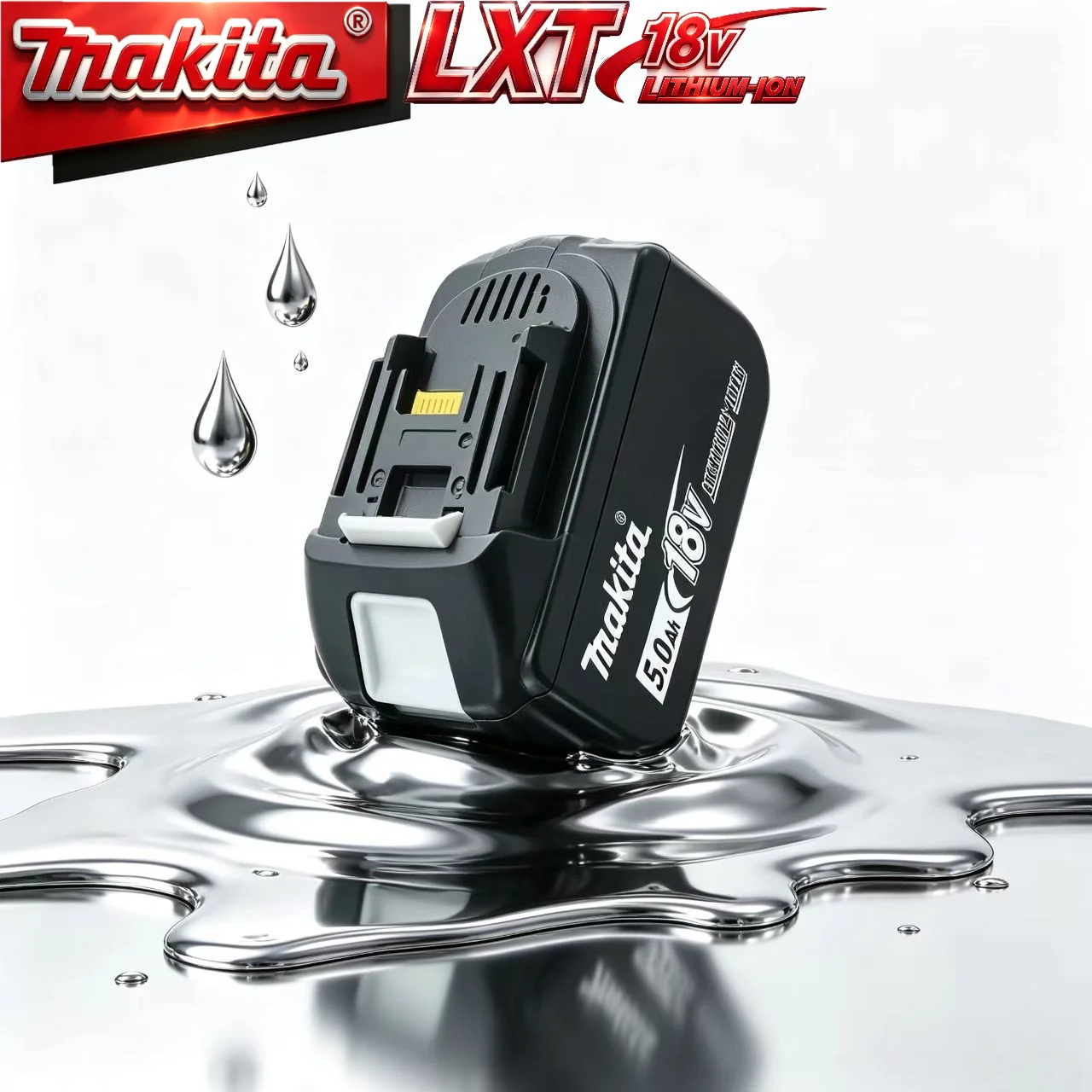 Makita 18V 6.0Ah 18650 Battery BL1860B with LED Fuel Gauge Compatible with Makita BL1850B BL1840B BL1830B LXT Li-ion Batteries
Makita 18V 6.0Ah 18650 Battery BL1860B with LED Fuel Gauge Compatible with Makita BL1850B BL1840B BL1830B LXT Li-ion Batteries