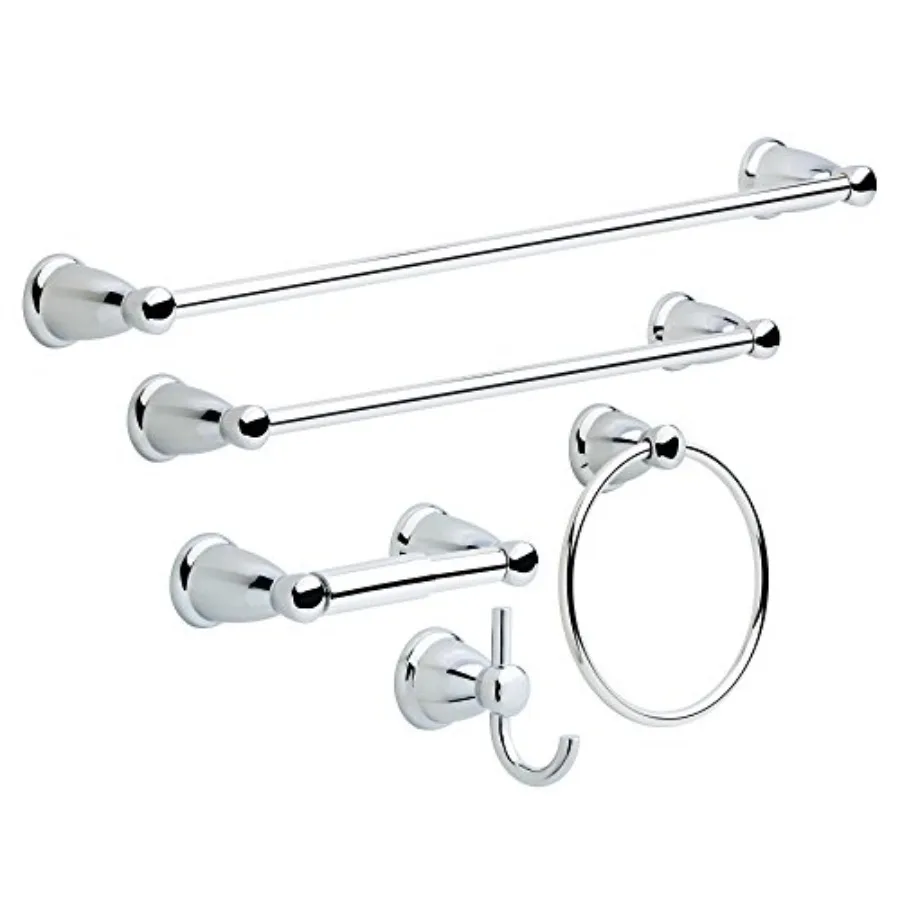Franklin Brass room Set 2 Towel Racks, Ring, Toilet Paper Holder, Hook Kinla Bath Accories
Franklin Brass room Set 2 Towel Racks, Ring, Toilet Paper Holder, Hook Kinla Bath Accories