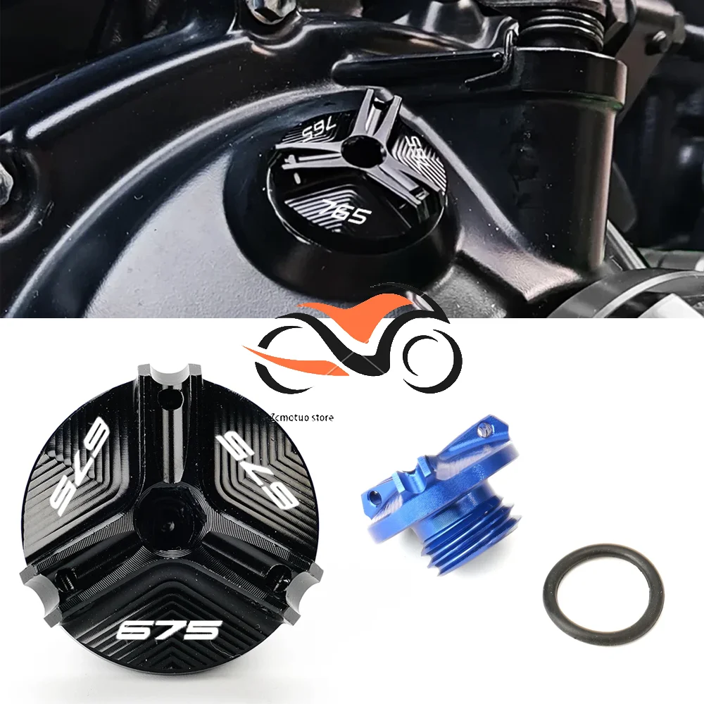 Motorcycle Accessories CNC Engine Oil Filler Cap Oil Plug Cover For Triumph Street Triple 765 RS /S/R 765RS 765R 675 Trident 660
Motorcycle Accessories CNC Engine Oil Filler Cap Oil Plug Cover For Triumph Street Triple 765 RS /S/R 765RS 765R 675 Trident 660